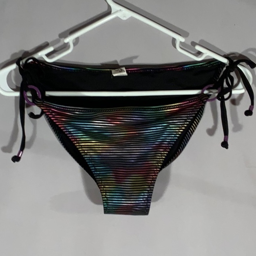 Heat Rainbow Stripe Swimsuit Bottom